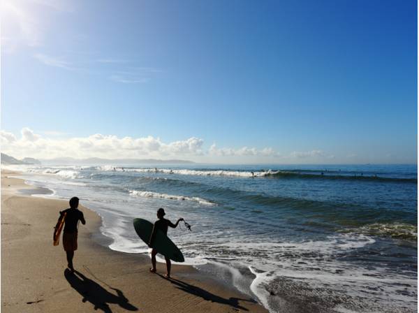 七里ヶ浜海岸まで徒歩14分 (約1000ｍ)
