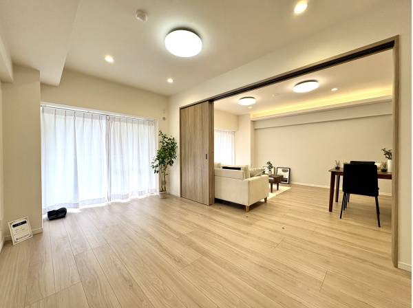 ゆったりとしたリビングです。