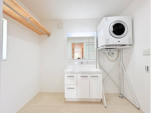 サニタリースペースは広々空間