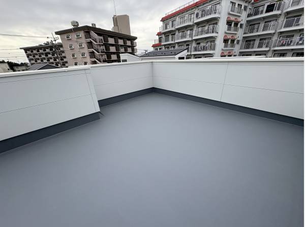 屋上です