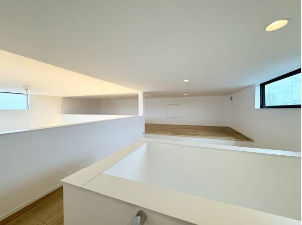 3階にある広いロフト