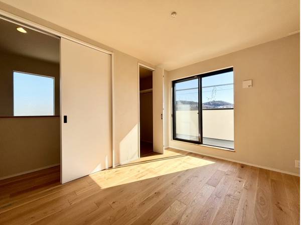 WIC付きの洋室