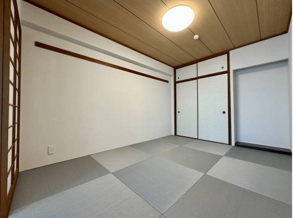 琉球畳が素敵な和室も併設