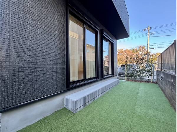 お庭部分もございます