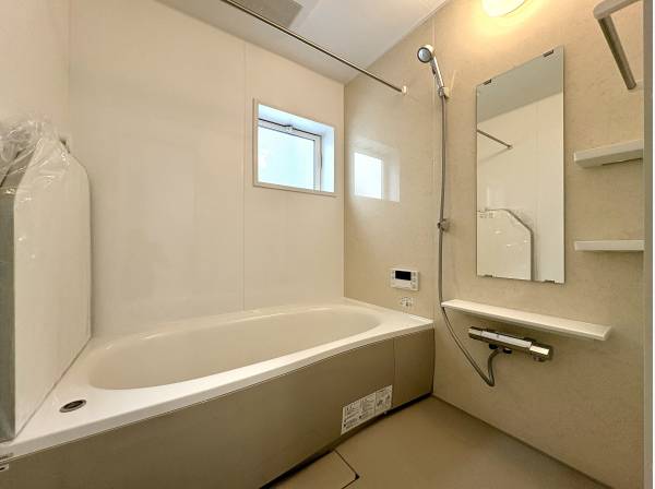 1日の疲れを癒すバスルーム