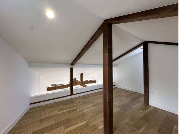 ロフトへも固定階段でスイスイ＾＾