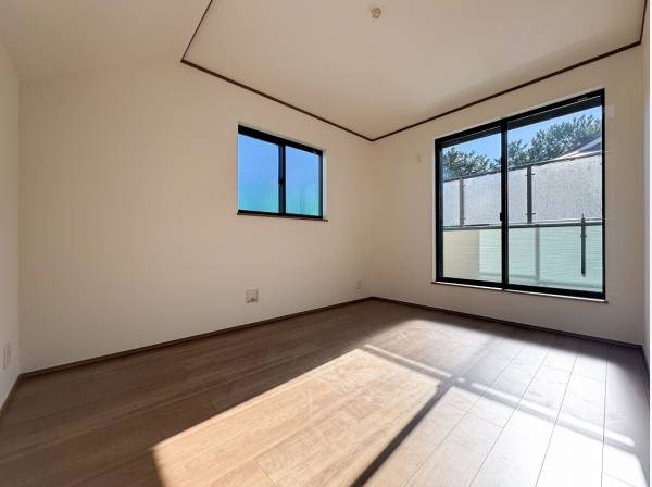 全室6帖を確保しゆとりある空間です