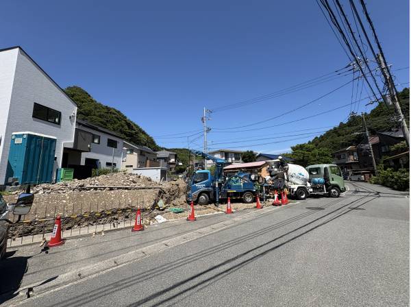 閑静な住宅地に新区画が登場しました。