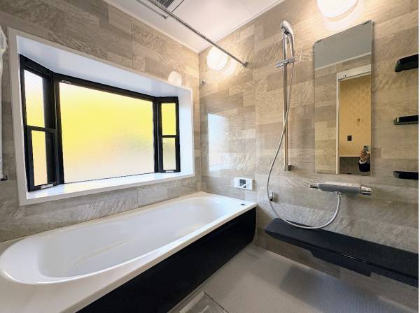 1日の疲れを癒すバスルーム