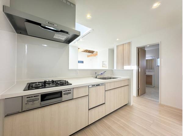 水周りが集約された快適な家事同線が便利