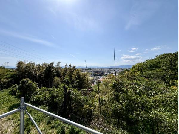 2階相当の高さから広がる眺望