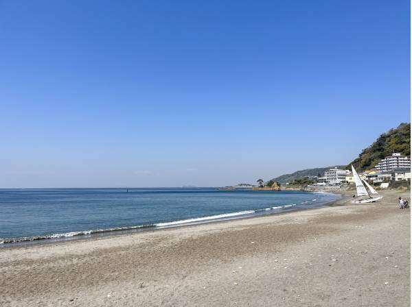 秋谷海岸はプライベート感漂うビーチです！