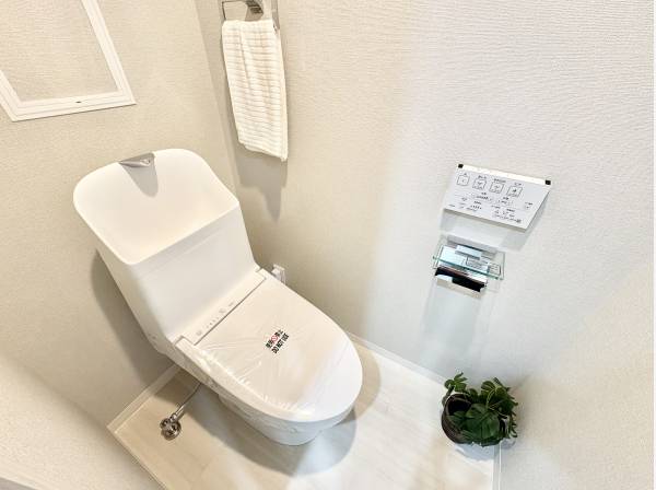 清潔感溢れるWC