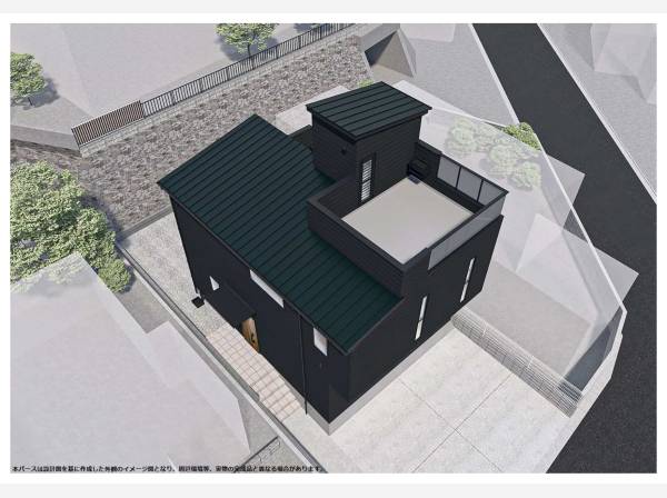 鳥瞰図です
参考パースです