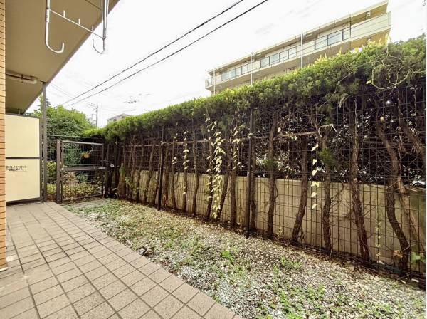 一階部分ならではの専用庭
