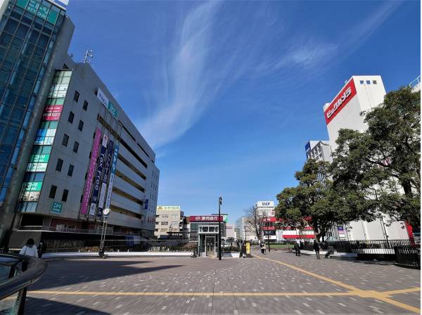 3路線利用可能な藤沢駅までバス15分