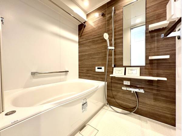 1日の疲れを癒すバスルーム