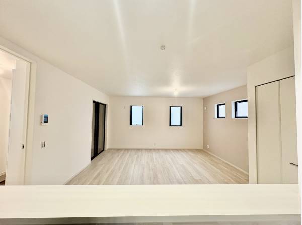 キッチンからの眺めですよ。