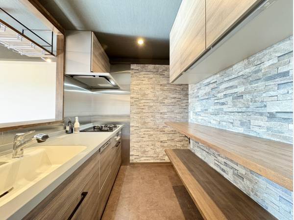 カップボード付きキッチンスペース