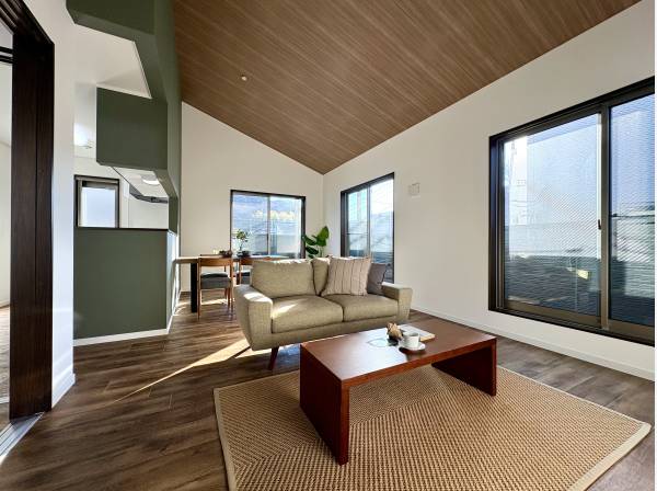 ゆったりとしたリビング空間