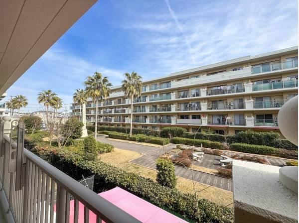 いつも綺麗に管理された共有スペースも広々