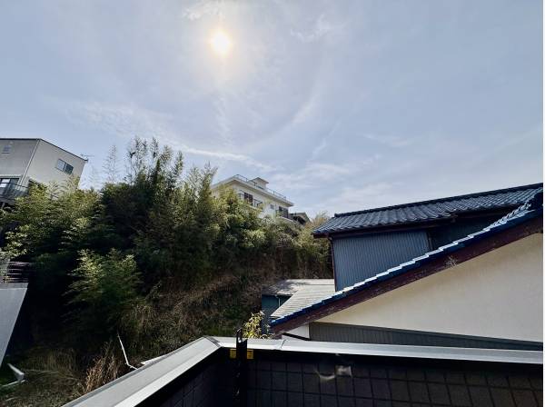 バルコニーの日当たりも良好です。