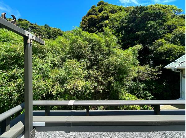 バルコニーからの景色