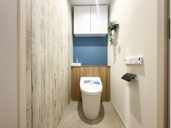 タンクレストイレを採用したサニタリー