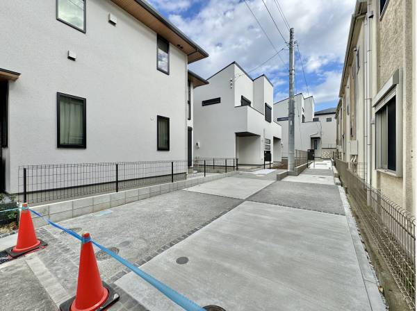 ゆとりある街区で子育ても安心