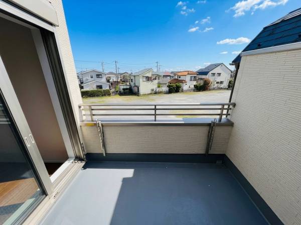 プライベートバルコニーでのんびりできます！