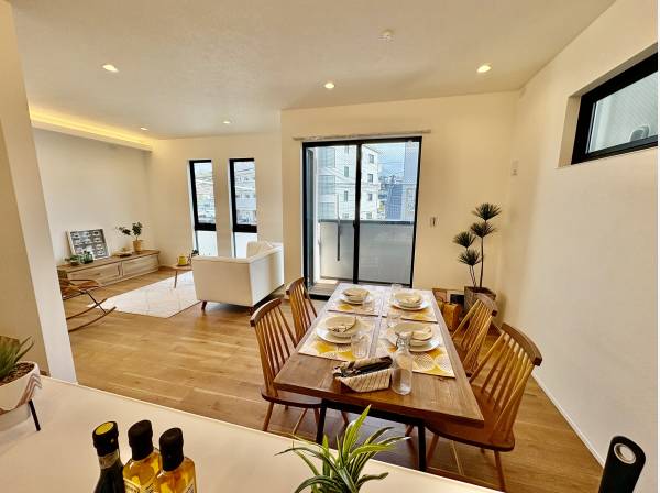 キッチンからの眺めもいいですよ！