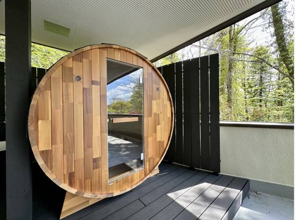 バレルサウナで整うお時間を