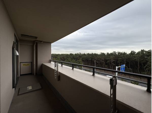 広さのあるバルコニー