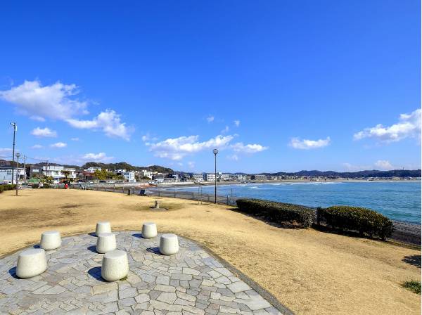 鎌倉海浜公園まで約60m、歩くことわずか1分！！