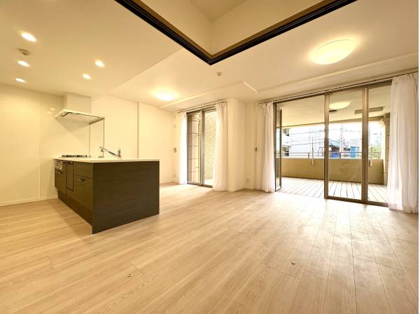 開放的なリビング空間