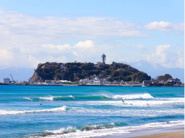 七里ガ浜海岸 徒歩2分(約160m)