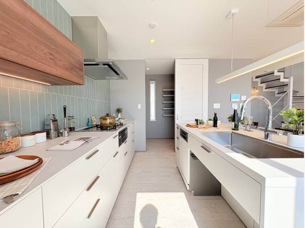 kitchenHouseのシステムキッチンを採用
