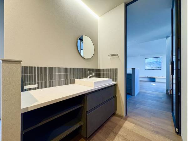 生活動線を考えたパウダースペース