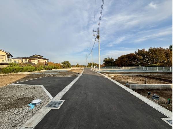 綺麗な整形地です