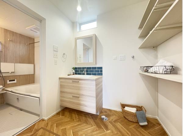 ガス衣類乾燥機「乾太くん」も設置可能です