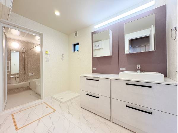 おしゃれなサニタリースペース