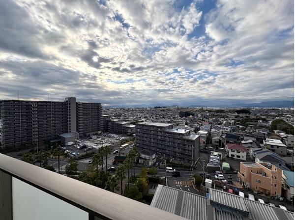 開放的な眺望が広がります。