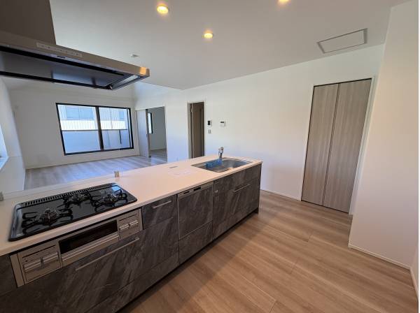 キッチンからの風景です。