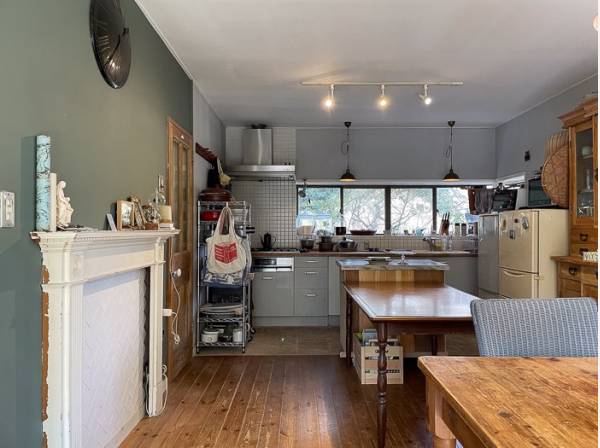 海外のキッチンのようでした♪