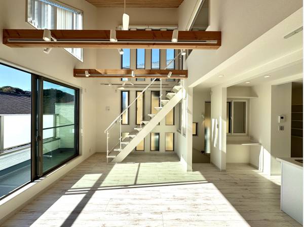 窓数が多く陽当たり文句なし