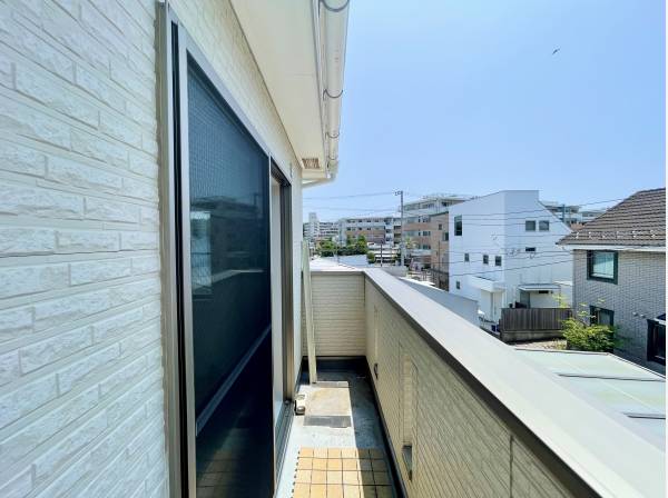 バルコニーは陽当たり・風通し良好