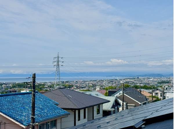 海も一望