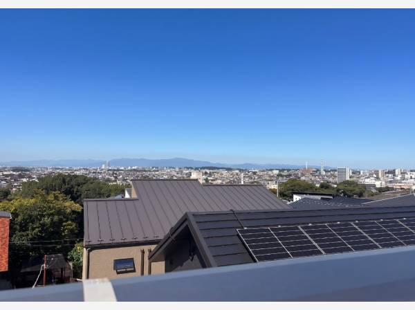 屋上からの眺望です！