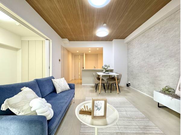 ゆったりとしたリビング