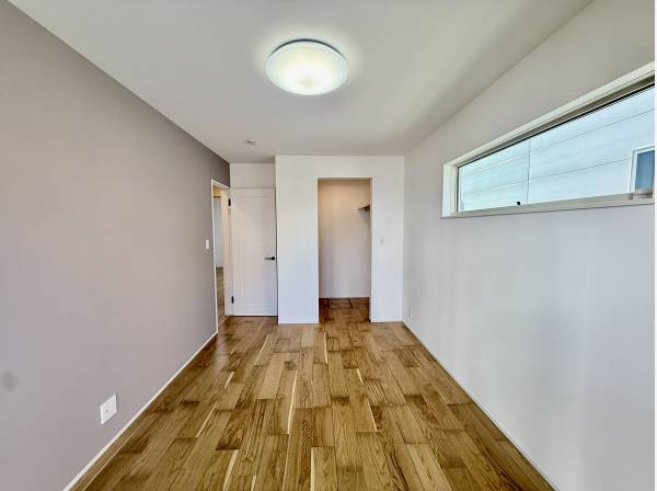 クローゼット完備の居室